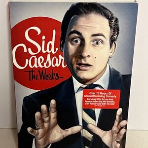 Sid Caesar The Works DVD With Slip Cover 2018 Shout Factory Full Screen Sealed